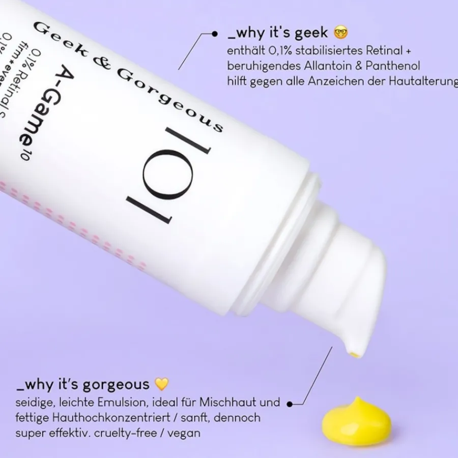 Geek u0026 Gorgeous 101 Actives A-Game 10 Serum von Geek & Gorgeous