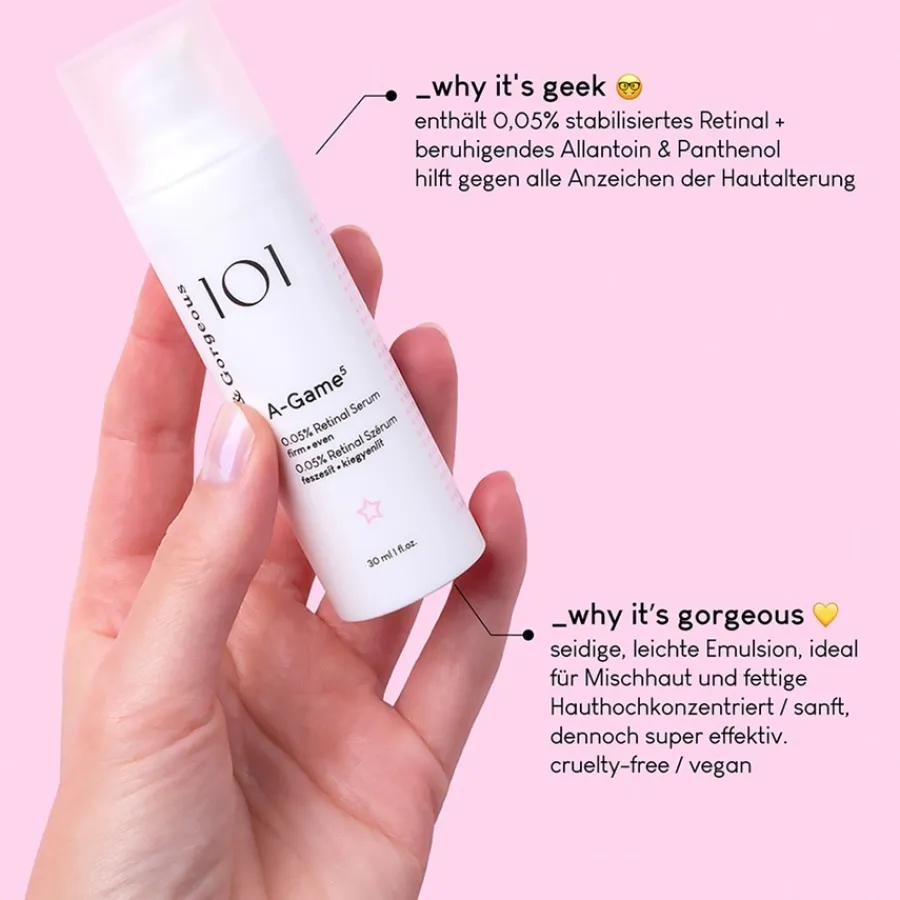 Geek u0026 Gorgeous 101 Actives A-Game 5 Serum von Geek & Gorgeous Best