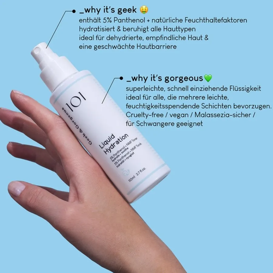 Geek u0026 Gorgeous 101 Basics Liquid Hydration Toner von Geek & Gorgeous Best