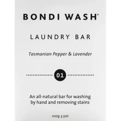 Bondi Wash 01 Tasmanian Pepper & Lavender Laundry Bar von Outlet