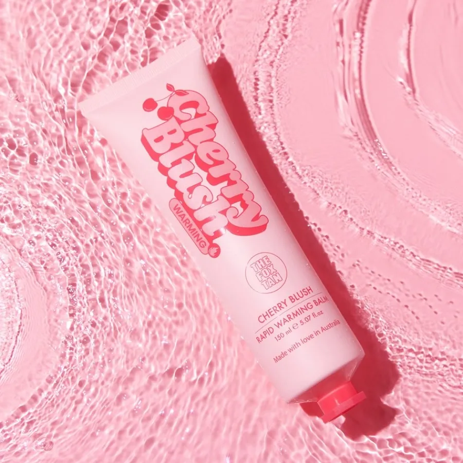 THE FOX TAN Accelerators Cherry Blush Rapid Warming Balm von