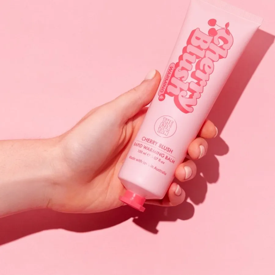 THE FOX TAN Accelerators Cherry Blush Rapid Warming Balm von