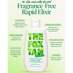 THE FOX TAN Accelerators Fragrance Free Rapid Tanning Elixir von Sale