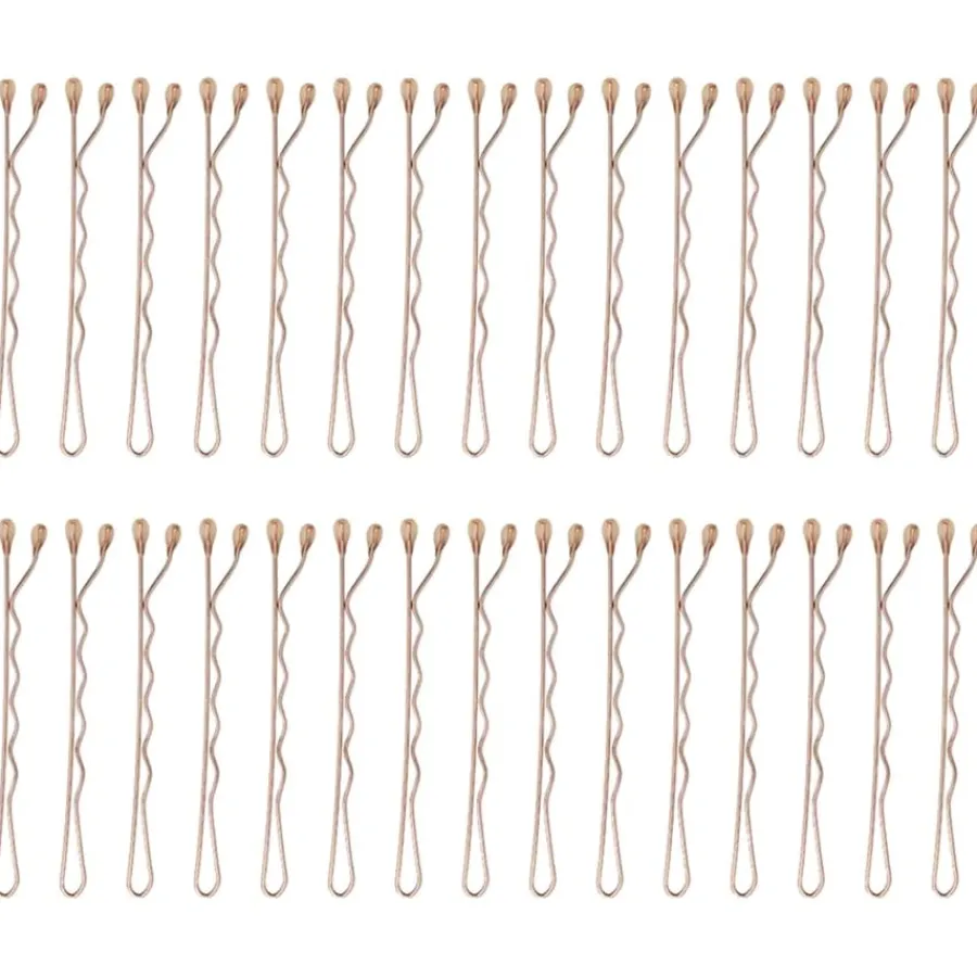 T3 Accessoires Clip Kit with 4 Alligator Clips and 30 Rose Gold Bobby Pins von Online