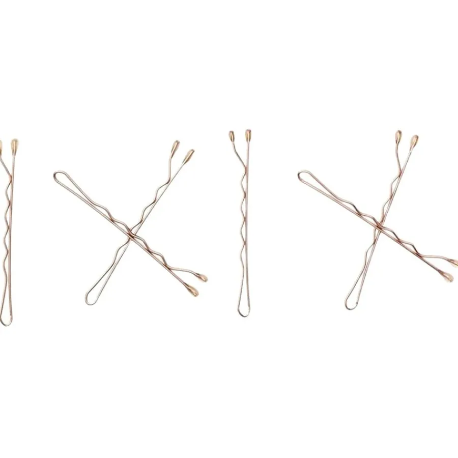 T3 Accessoires Clip Kit with 4 Alligator Clips and 30 Rose Gold Bobby Pins von Online