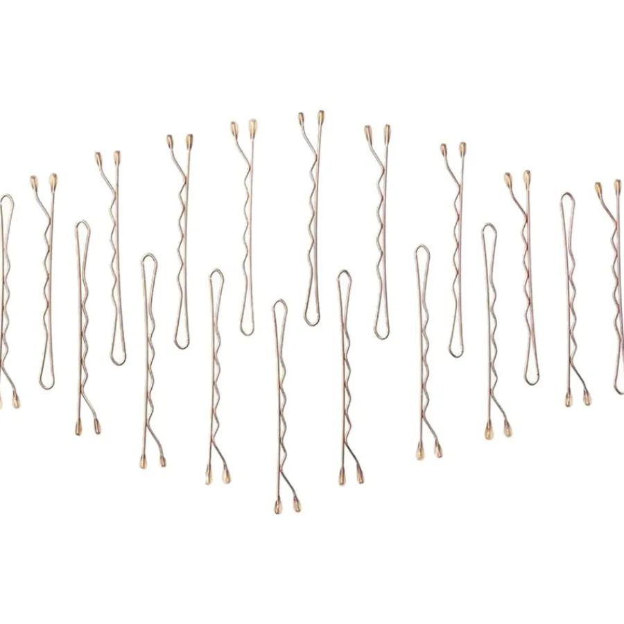 T3 Accessoires Clip Kit with 4 Alligator Clips and 30 Rose Gold Bobby Pins von Online