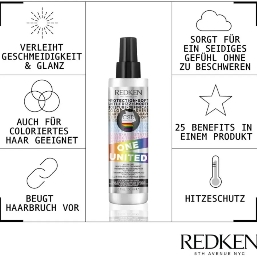 Redken Acidic Bonding Concentrate One United Multi-Benefit-Treatment Pride Edition von