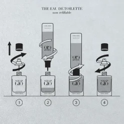 Armani Acqua di Giò Homme Eau de Toilette Spray - nachfüllbar von