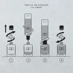 Armani Acqua di Giò Homme Eau de Toilette Spray - nachfüllbar von