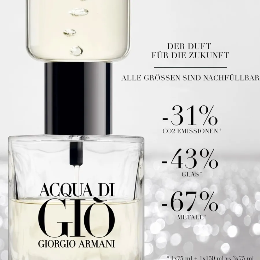 Armani Acqua di Giò Homme Eau de Parfum Spray - nachfüllbar von Clearance