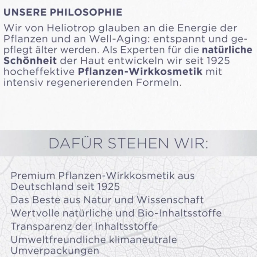 Heliotrop Active Regenerativ-Nachtcreme von