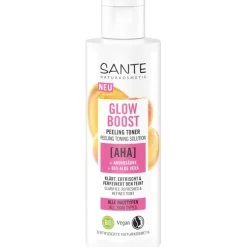 Sante Naturkosmetik AHA, Aminosäure & Bio Aloe-Vera Glow Boost Peeling Toner von