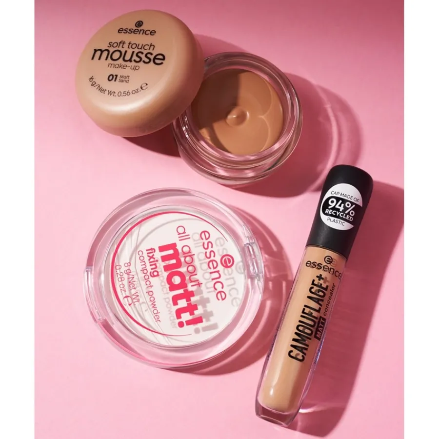 Essence All About Matt! Puder All About Matt! Fixing Compact Powder von New