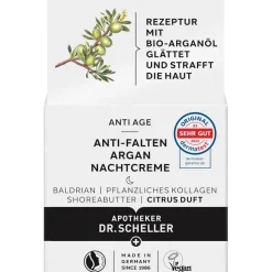 Dr. Scheller Anti-Age Anti-Falten Argan Nachtcreme von