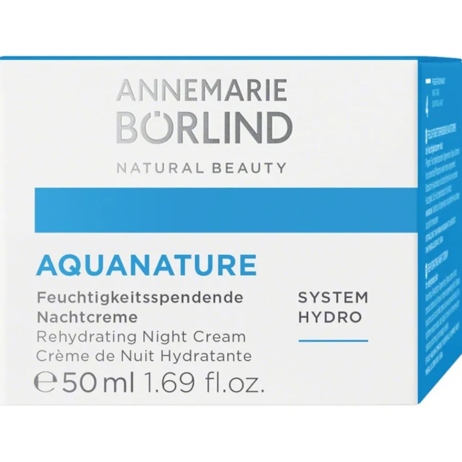 ANNEMARIE Bu00D6RLIND AQUANATURE Feuchtigkeitsspendende Nachtcreme von ANNEMARIE BÖRLIND