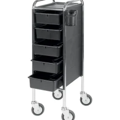 Efalock Professional Arbeitswagen Arbeitswagen Piccolo 84/5 Große Rollen von