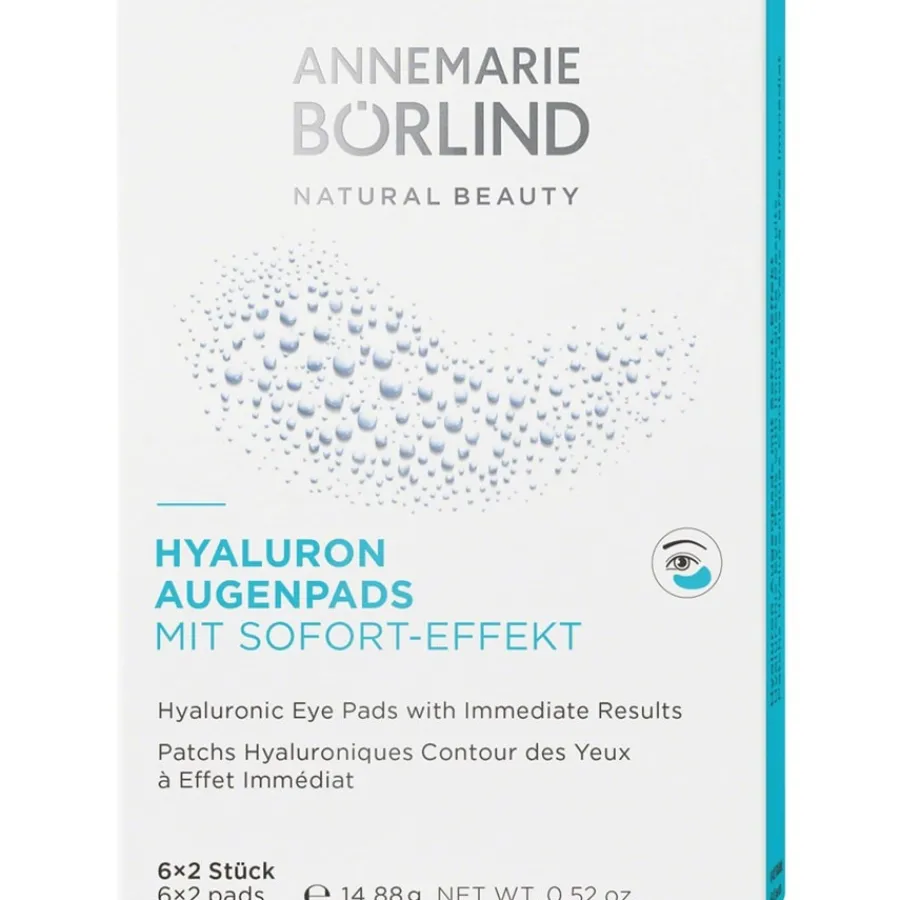 ANNEMARIE Bu00D6RLIND AUGE & LIPPE Hyaluron Augenpads mit Sofort-Effekt von ANNEMARIE BÖRLIND Discount