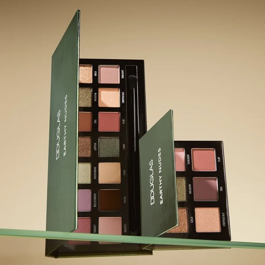 Douglas Collection Augen Earthy Nudes Eyeshadow Palette von Hot