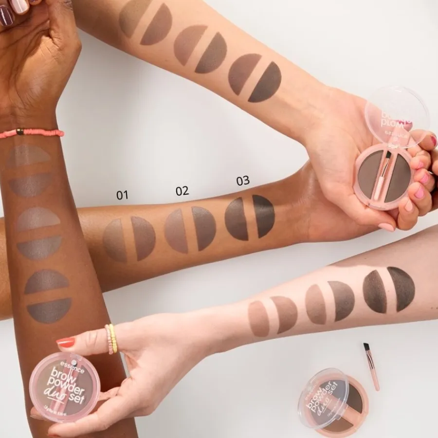 Essence Augenbrauen Brow Powder Duo Set von New