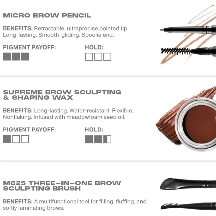 Morphe Augenbrauen High Archiever Everyday Essentials Brow Kit von