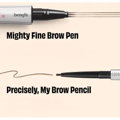 Benefit Augenbrauenstifte Mighty Fine Brow Pen - Superfeiner Brauenstift mit Dreifacher Spitze von