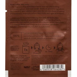 Hej Organic Augenpflege Augenpads Koffein und Vitamin C von Hot