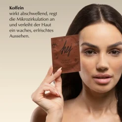 Hej Organic Augenpflege Augenpads Koffein und Vitamin C von Hot