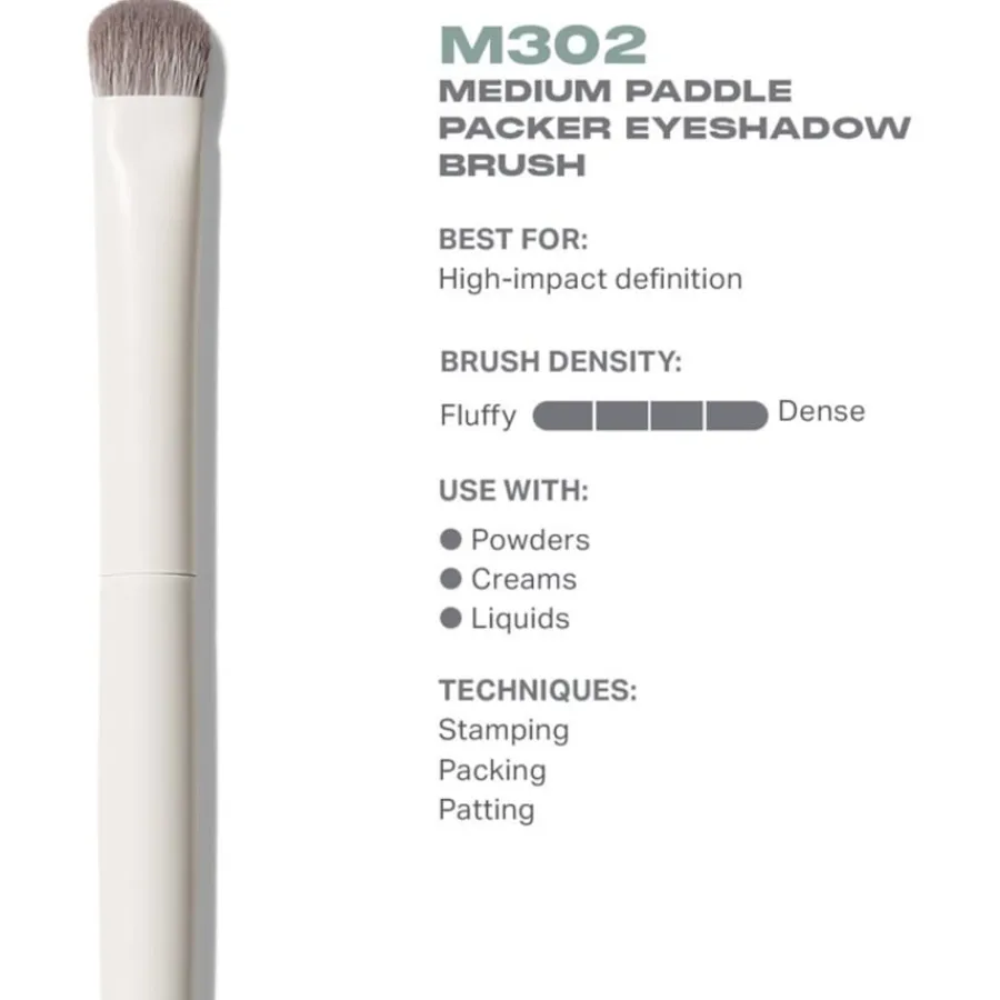 Morphe Augenpinsel M302 Medium Paddle Packer Eyeshadow Brush von