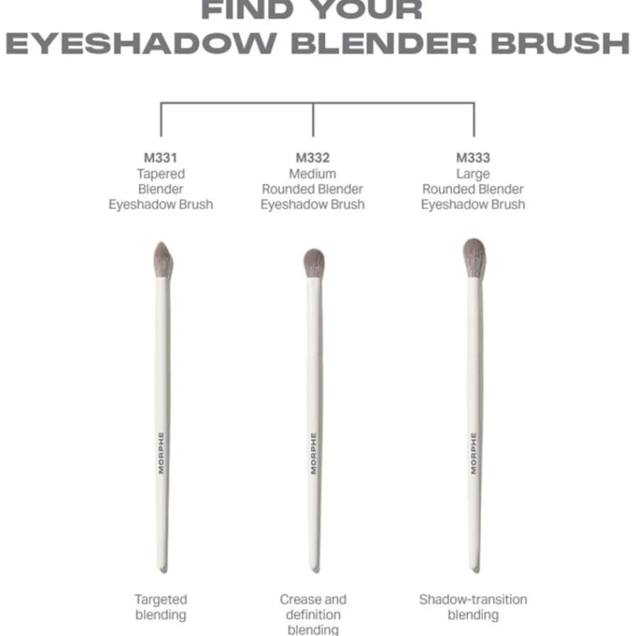 Morphe Augenpinsel M331 Tapered Blender Eyeshadow Brush von