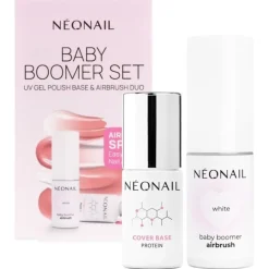 NEONAIL Baby Bloomer UV Gel Polish Base & Airbrush Duo von