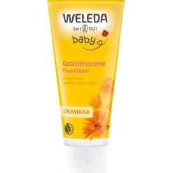 Weleda Babys & Kids Calendula Gesichtscreme Pflegt & schützt empfindliche Babyhaut, spendet Feuchtigkeit von Clearance