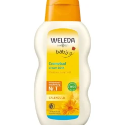 Weleda Babys & Kids Calendula Baby Cremebad Reinigt zarte Haut behutsam & sanft, schonende Pflege von