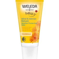 Weleda Babys & Kids Calendula Wind & Wetter Balsam Intensiver Schutz für zarte Gesichtshaut & kleine Hände von Outlet