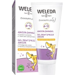 Weleda Babys & Kids Junior-Zahngel mit Flourid Schützt vor Karies, stärkt den Zahnschmelz von Sale