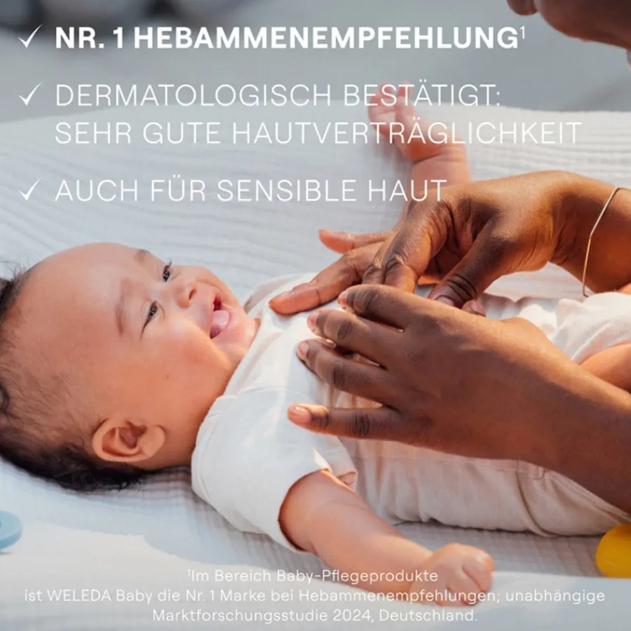 Weleda Babys & Kids Wundschutzcreme parfümfrei Calendula Für normale und sensible Babyhaut von New