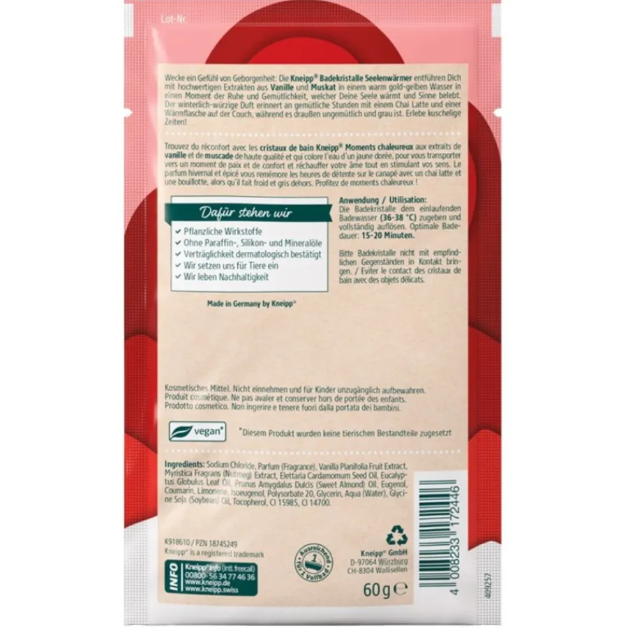 Kneipp Badekristalle Badekristalle Seelenwärmer von Clearance