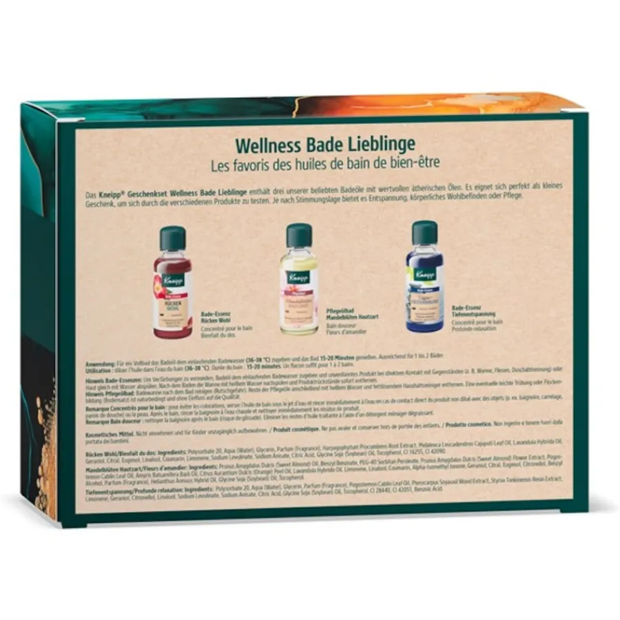 Kneipp Badeöle Wellness Bade Lieblinge von Clearance