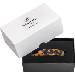 Balmain Hair Couture Balmain HC Cellulose Acetate Barrette pour Cheveux Tortoise Shell