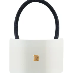 Balmain Hair Couture Elastic Band White Hot