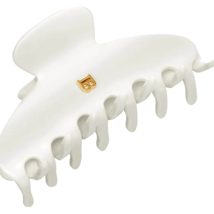 Balmain Hair Couture Hair Clip White Outlet