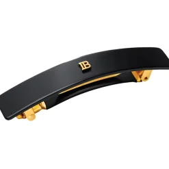 Balmain Hair Couture Hair Barrette Black Best