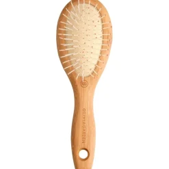 Olivia Garden Bamboo Touch Entwirrungsbürste aus Bambus mit genoppten Nylonborsten von Hot