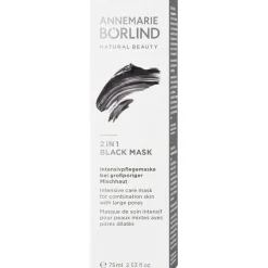 ANNEMARIE Bu00D6RLIND BEAUTY MASKS 2 in 1 Black Mask von ANNEMARIE BÖRLIND