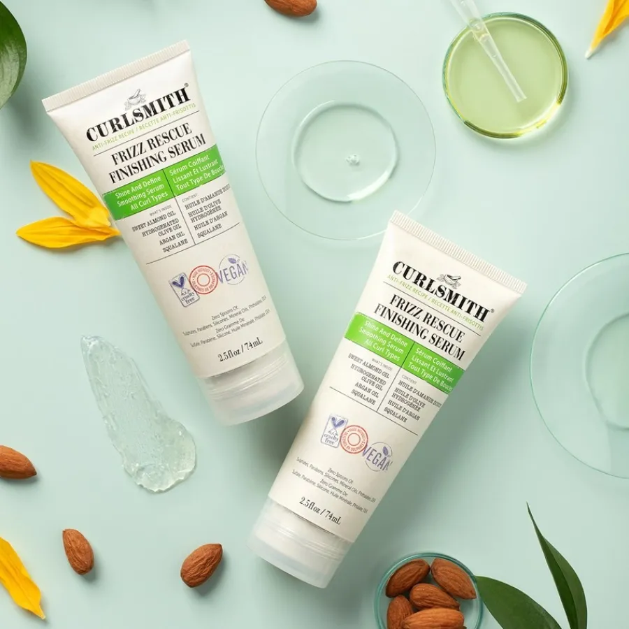 Curlsmith Behandlungen Frizz Rescue Finishing Serum von