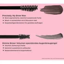 Benefit Precisely, My Brow Wax - Stark pigmentiertes, formendes Augenbrauen Wachs