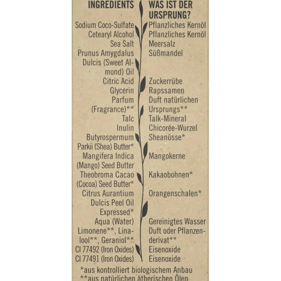 Sante Naturkosmetik Bio-Orange & Mango Feste HAPPINESS Duschpflege von