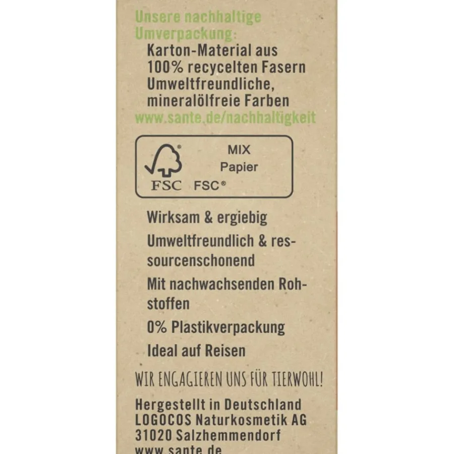 Sante Naturkosmetik Bio-Orange & Mango Feste HAPPINESS Duschpflege von