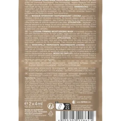 Logona Bio-Rosenextrakt & Apfelsamenextrakt Moisture Lift Straffende Feuchtigkeits-Maske Anti-Aging Pflege von