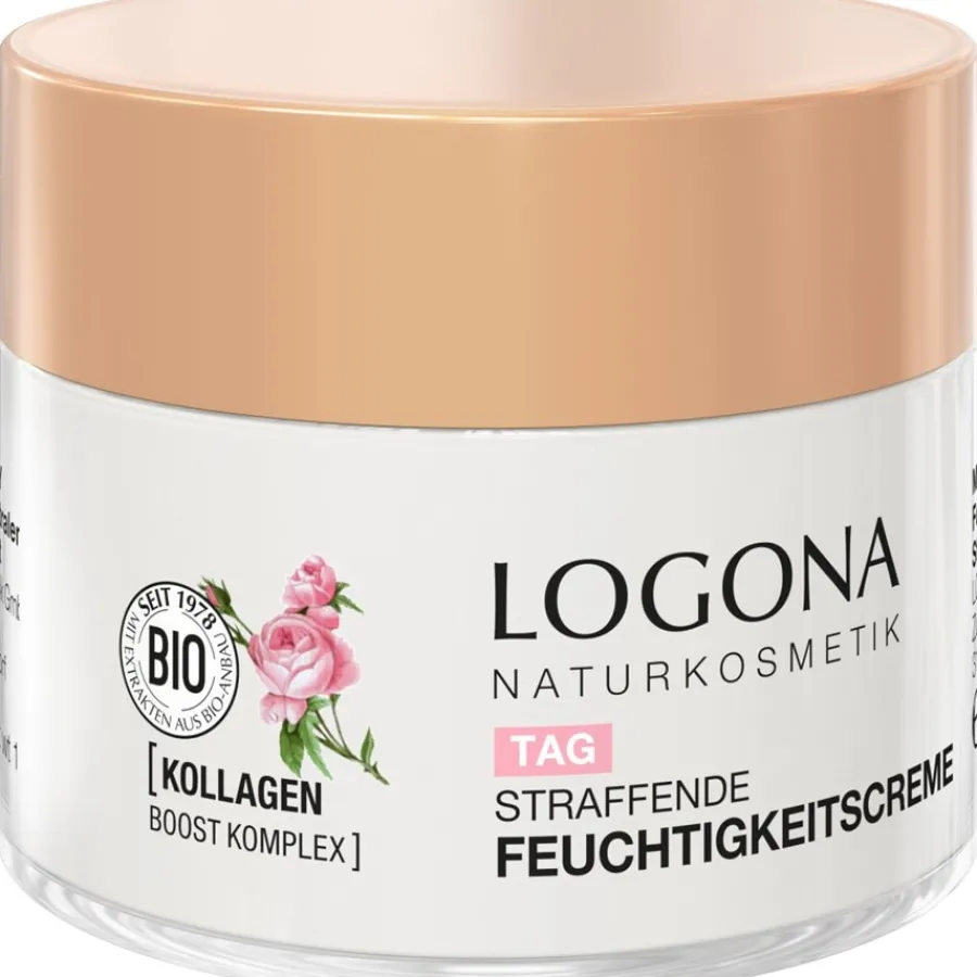 Logona Bio-Rosenextrakt und Apfelsamenextrakt Moisture Lift Straffende Feuchtigkeitscreme von Online