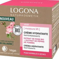Logona Bio-Rosenextrakt und Apfelsamenextrakt Moisture Lift Straffende Feuchtigkeitscreme von Online